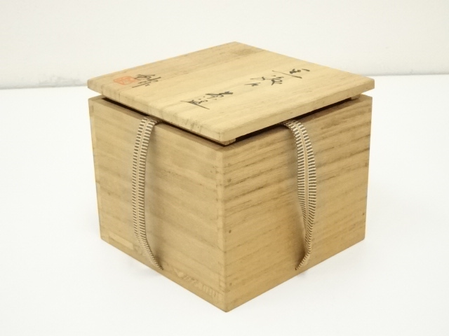道具 ] - 道具 加藤釥造 黒織部茶碗（共箱） | ネットショップ圭
